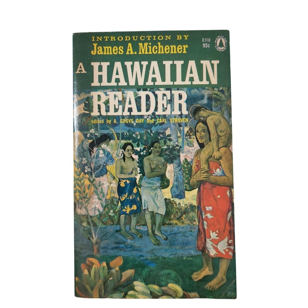 A Hawaiian Reader James Michener Intro Vintage Popular Library Paperback E110